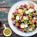 SALADA GREGA TRADICIONAL COM ALFACE
